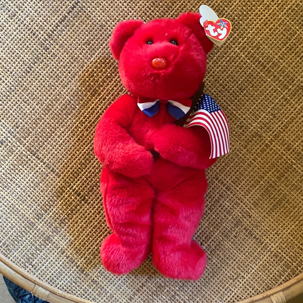 TY beanie Thomas Bear